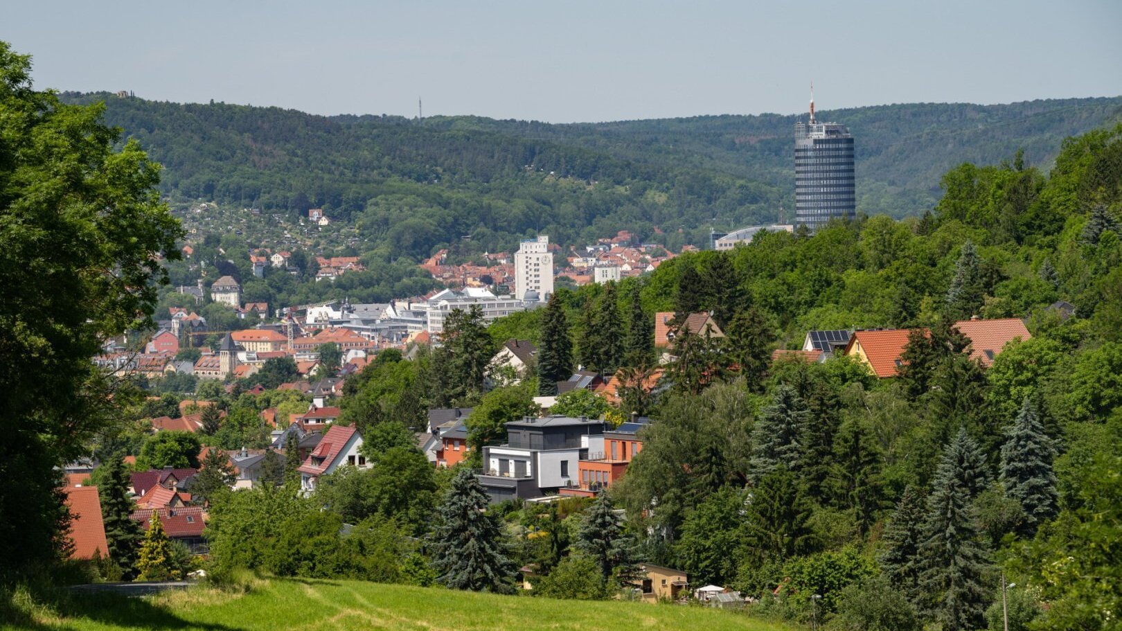 View of Jena's city centre